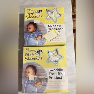 NIB Magic Merlin Sleepsuits x2